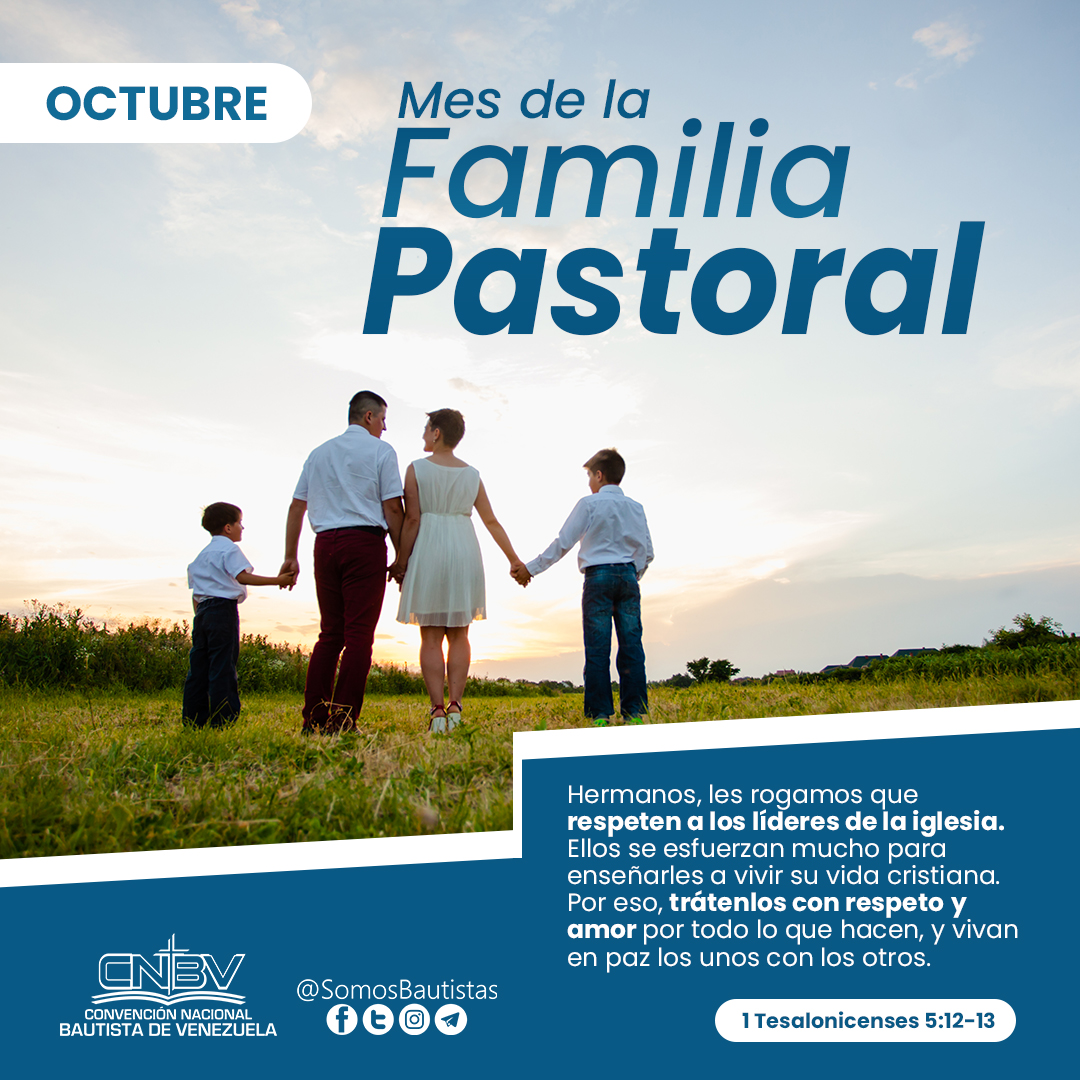 OCTUBRE MES DE LA FAMILIA PASTORAL