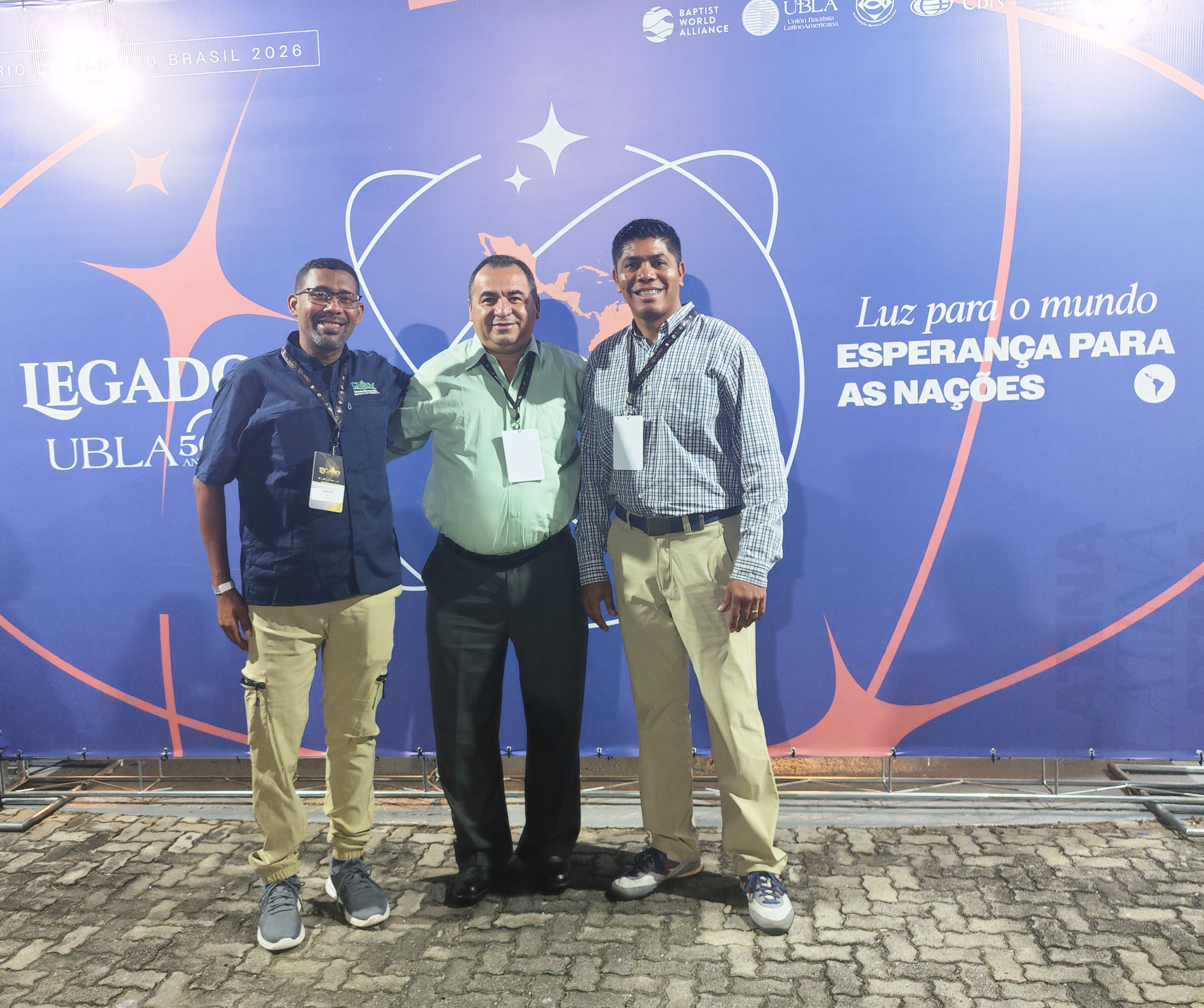 Delegación venezolana en el 50° Aniversario de la Unión Bautista Latinoamericana en Río de Janeiro